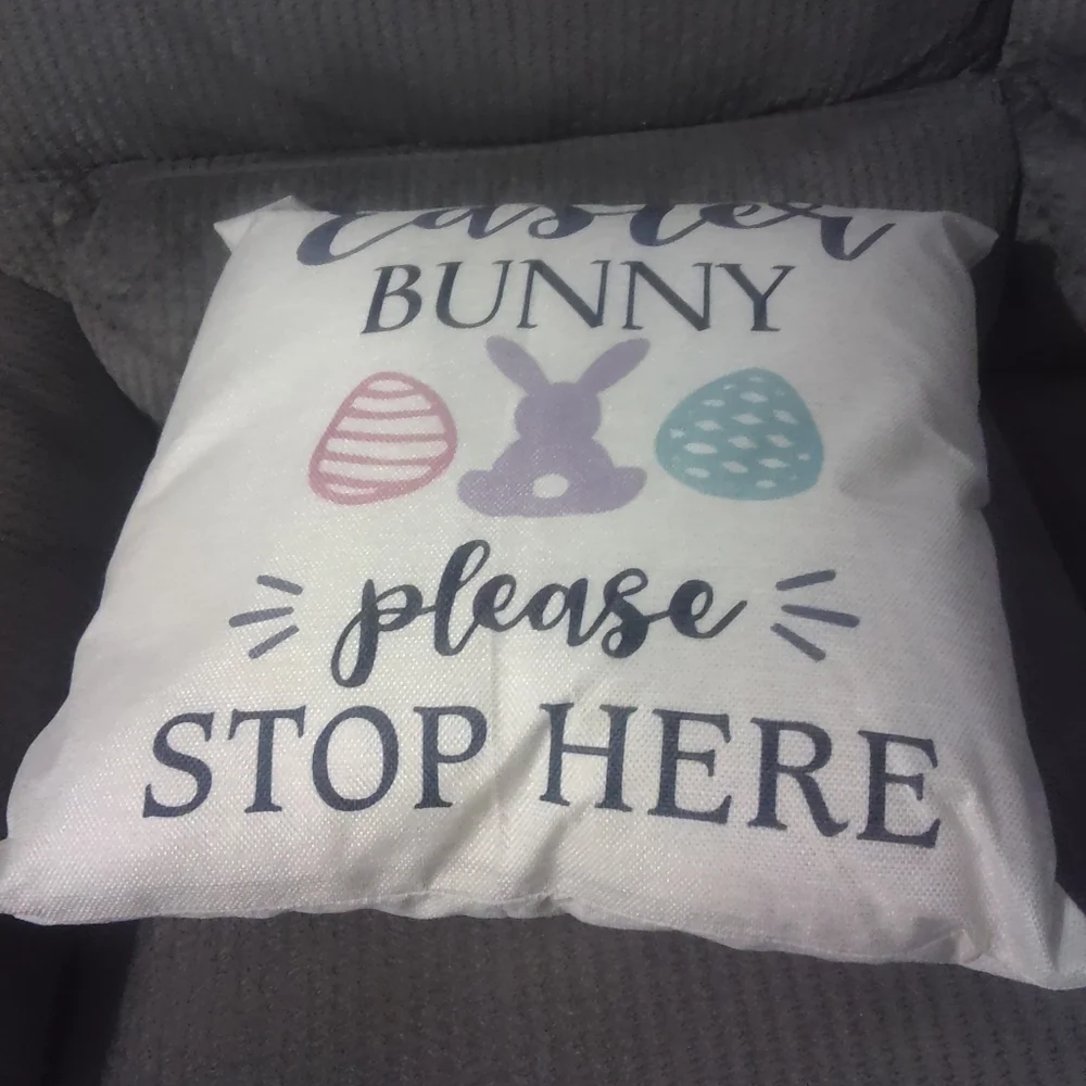 Easter Bunny Decorative Pillow